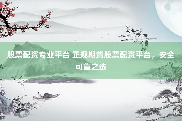 股票配资专业平台 正规期货股票配资平台，安全可靠之选